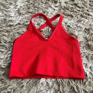 Zyia Active Cherry Red Longline Bra XS